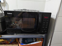 格蘭仕（Galanz）微波爐家用微蒸烤煮四合一體機 光波組合900瓦速熱省電 25L大容量平板易清潔智能菜單解凍C2(T1) 曬單實(shí)拍圖