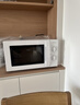 美的（Midea）快捷微波爐 家用小型 360°轉盤(pán)加熱 旋鈕操控 易潔內膽（M1-L213B） 曬單實(shí)拍圖