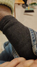 貓人護膝蓋女關(guān)節保暖秋冬季防滑加長(cháng)大腿過(guò)膝襪護腿護膝長(cháng)筒襪套 深灰色-1雙裝 【50CM常規款】 均碼 曬單實(shí)拍圖