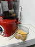 藍寶（BLAUPUNKT）榨汁機原汁機家用渣汁分離果汁機冰淇淋機全自動(dòng)大口徑水果蔬菜榨汁高出汁好清洗純汁率99%紅 曬單實(shí)拍圖