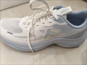 特步男鞋軟底運動(dòng)鞋減震輕便2026新款春季網(wǎng)面休閑跑鞋旅游跑步鞋子男 帆白/清暉藍-0027 42 曬單實(shí)拍圖