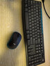 羅技（Logitech）MK275 鍵鼠套裝 無(wú)線(xiàn)鍵鼠套裝 辦公鍵鼠套裝 全尺寸 商務(wù)鍵鼠套裝 帶無(wú)線(xiàn)2.4G接收器 黑藍色 曬單實(shí)拍圖