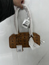 MCM【春夏新品】MCM AREN小號腋下包法棍包臘腸包流行日常通勤女包 干邑色 小號 曬單實(shí)拍圖