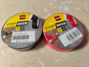 得力（deli）電氣膠布PVC電工絕緣膠帶?防水阻燃耐低溫?18mm*18m*0.15mm?黑色18米 單卷裝 JF411-BK 曬單實(shí)拍圖