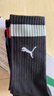 彪馬（PUMA）吸汗透氣籃球跑步訓練3雙運動(dòng)襪棉襪男女襪子 907555 黑色-01 EU:35-38 規格:21-22 曬單實(shí)拍圖