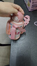 FGA富光兒童保溫杯316不銹鋼帶吸管水壺學(xué)生寶寶喝水杯雙蓋杯子粉 曬單實(shí)拍圖