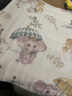 嫚熙（EMXEE）嬰兒紗布浴巾純棉寶寶新生兒童浴巾 夢(mèng)幻樂(lè )園 110×110cm 曬單實(shí)拍圖