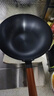 美的（Midea）鐵鍋炒鍋 無(wú)涂層精鐵炒菜鍋 平底牛排煎鍋家用燃氣灶電磁爐通用 曬單實(shí)拍圖