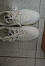鴻星爾克板鞋春季新款男鞋經(jīng)典小白鞋休閑鞋厚底增高滑板鞋百搭運動(dòng)鞋子男 微晶白 42 曬單實(shí)拍圖