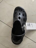京東京造等高線(xiàn)洞洞鞋涼鞋透氣拖鞋男防滑外穿戶(hù)外沙灘夜色黑40 曬單實(shí)拍圖