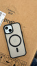 摯衛士【膚感磁吸】適用蘋(píng)果15手機殼iPhone15保護套magsafe磁吸無(wú)線(xiàn)充電超薄防摔親膚磨砂半透 午夜黑 曬單實(shí)拍圖