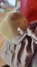 FitonTon遮陽(yáng)帽子女全頂防曬帽黑膠防紫外線(xiàn)太陽(yáng)帽夏加寬帽檐戶(hù)外百搭草帽 曬單實(shí)拍圖