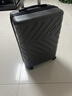 美旅（AMERICAN TOURISTER）條紋設計行李箱輕便耐用拉桿箱大容量密碼鎖旅行箱 炭黑色 TJ1*18003 20英寸 曬單實(shí)拍圖