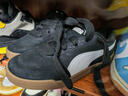 彪馬（PUMA）滑板鞋|復古黑色休閑鞋男女新款冬板鞋C-SKATE407868 黑色-白-01 40 曬單實(shí)拍圖