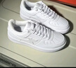特步情侶男女板鞋小白鞋空軍一號春夏透氣耐磨百搭運動(dòng)板鞋休閑鞋 曬單實(shí)拍圖