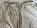 孕婦褲子秋冬季加絨厚小個(gè)子寬松托腹高腰休閑束腳褲外穿孕晚期 灰色春秋款 XL【120-135斤】 曬單實(shí)拍圖