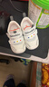 基諾浦 學(xué)步鞋嬰兒 春秋兒童軟底舒適寶寶鞋子 男女潮流百搭童鞋GB2232 白色/銀色/淺灰 20 125mm 適合腳長(cháng)125-129mm 曬單實(shí)拍圖
