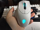 外星人（Alienware）AW620M游戲鼠標 右手型人體工學(xué)雙模2.4g無(wú)線(xiàn)辦公電競宏鼠標 RGB燈效 磁力回彈 情人節禮物 白色 曬單實(shí)拍圖