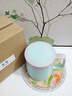 叁旬印象泡茶馬克杯創(chuàng  )意漸變陶瓷帶蓋茶水分離辦公室情侶杯子過(guò)濾水杯 印象馬克杯(漸變款)_水碧綠 曬單實(shí)拍圖