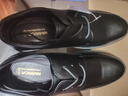 回力官方皮鞋男春夏季新款黑色軟底正裝商務(wù)休閑鞋子 2607 黑色 42 曬單實(shí)拍圖