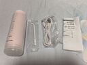 松下（Panasonic）小圓管便攜沖牙器成人兒童洗牙器水牙線(xiàn)牙齒沖洗器潔牙器正畸生日禮物送男女友DJ33粉 曬單實(shí)拍圖
