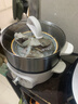九陽(yáng)（Joyoung）電蒸鍋快速蒸汽電煮鍋電火鍋家用多功能蒸煮一體電鍋電熱鍋13L三層大容量不銹鋼加大蒸籠蒸鍋GZ162 曬單實(shí)拍圖