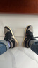 耐克（NIKE）男鞋Air Jordan 1 AJ1棕黑色舒適防滑耐磨減震中幫運動(dòng)復古籃球鞋 IB7110-002 40.5 曬單實(shí)拍圖