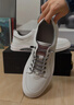 三利泰大碼男鞋45加肥加寬板鞋46腳胖休閑鞋47大腳寬松板鞋48男士小白鞋 8015白色 47 曬單實(shí)拍圖
