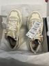 斐樂(lè )（FILA）楊冪同款官方蕨草2S女鞋老爹鞋2026春季新款休閑厚底鞋子運動(dòng)鞋 古白色/小麥棕-AA 37.5 曬單實(shí)拍圖