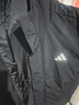 阿迪達斯（adidas）男 運動(dòng)型格系列 3S HOODED INS J 短棉服 JY8303 黑色  L  曬單實(shí)拍圖