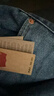 Levi's李維斯男士美式復古休閑經(jīng)典555寬松直筒牛仔褲 中藍色 34 (32) 曬單實(shí)拍圖