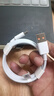 華為原裝6A數據線(xiàn) USB Type-A轉USB Type-C/1m線(xiàn)長(cháng)/支持66W（11V6A）充電 白色CC790 曬單實(shí)拍圖