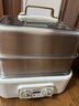 大宇（DAEWOO）加厚全鋼電蒸鍋火鍋多功能燉蒸煮一體3層家用可拆洗304不銹鋼18L大容量蒸汽鍋S30PRO 曬單實(shí)拍圖