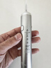 博皓（prooral）掃振電動(dòng)牙刷男女士專(zhuān)用成人電動(dòng)牙刷情侶 自動(dòng)牙刷智能電動(dòng)牙刷便攜正畸軟毛刷頭 鋁合金磁吸充電 銀色| 高頻振動(dòng)| 軟膠刷頭 曬單實(shí)拍圖