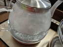 益茶福全自動(dòng)上水電熱水壺底部上水嵌入式茶臺功夫茶燒水壺飲水燒水一體機抽水玻璃煮茶壺保溫泡茶壺 SQ-008金色玻璃套裝 1L 曬單實(shí)拍圖