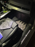 tpe汽車(chē)腳墊適用于奧迪A4L配件裝飾高邊TPE腳墊年華毯八件套 曬單實(shí)拍圖