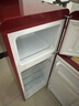 志高復古冰箱小型大容量家用租房電冰箱 化妝品網(wǎng)紅冰箱冷藏冷凍一級能效小冰箱節能省電 【中國紅】128L復古冰箱【圓潤弧線(xiàn) 靈巧機身】 曬單實(shí)拍圖