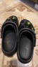 卡駱馳（CROCS）貝雅云彩女士洞洞鞋休閑鞋|208186 黑色-001    37 /38(240mm)   曬單實(shí)拍圖