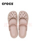 卡駱馳（CROCS）2026春季新款經(jīng)典芭蕾鞋舒適輕便休閑鞋女鞋|211994 石英粉-6UR 36 /37(230mm) 曬單實(shí)拍圖