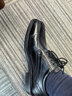 ROCKPORT 樂(lè )步 男士商務(wù)正裝皮鞋 方頭系帶牛津鞋 黑色//白色 9.5 X-Wide 曬單實(shí)拍圖