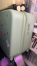 米熙mixi登機箱拉桿箱子行李箱男旅行箱小密碼箱包女16英寸牛油果綠36 曬單實(shí)拍圖