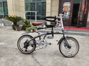 Jeep吉普折疊自行車(chē)帶娃母子車(chē)20寸男女城市通勤折疊車(chē)親子車(chē)-愛(ài)L200 石墨灰【車(chē)+寶寶座椅】時(shí)尚款-鋁合金車(chē)架 20寸（建議身高145-185CM） 7速 曬單實(shí)拍圖