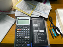 原裝卡西歐（CASIO） fx-5800p工程測量計(jì)算器 測繪編程計(jì)算機(jī) B計(jì)算器+傳道路施工放樣程序+實(shí)書+數(shù)據(jù)線+保護(hù)袋 曬單實(shí)拍圖