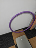 成人呼啦圈3-4-5斤家用男女健身收腹瘦腰瘦肚子減肥神器運動(dòng)器材 加厚4斤【紫白】健身減肥 曬單實(shí)拍圖