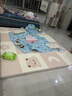 貝肽斯爬爬墊整張加厚家用早教中心地墊嬰幼兒爬行墊防摔180*200*2.5cm 曬單實(shí)拍圖