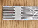 三四鋼（SSGP）不銹鋼筷子316L食品級筷子家用分餐筷抗菌防滑金屬餐具10雙裝  曬單實(shí)拍圖