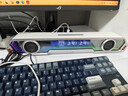 漫步者花再Halo PixelBar深淵字幕歌詞音響電腦桌面音箱 藍牙6.0有線(xiàn)音箱RGB燈效 破曉白 曬單實(shí)拍圖