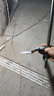 Jepoo懶人拖把免手洗拖地神器擦地板不彎腰硅膠刮水器地刮清潔工具 50CM刮水器加強桿 1把 曬單實(shí)拍圖