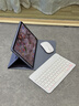 衛神 WESENS適用oppopadair5藍牙鍵盤(pán)pad5保護殼oppopad4pro防摔一加平板2pro電腦保護套磁吸可分離防彎硅膠 薰衣紫+白鍵盤(pán)+白鼠標 OPPO pad5 12.1英寸 曬單實(shí)拍圖
