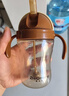 佩奇媽媽兒童直飲奶瓶1-3歲吸管杯牛奶杯大寶寶吸管奶瓶喝水喝奶PPSU水杯 曬單實(shí)拍圖